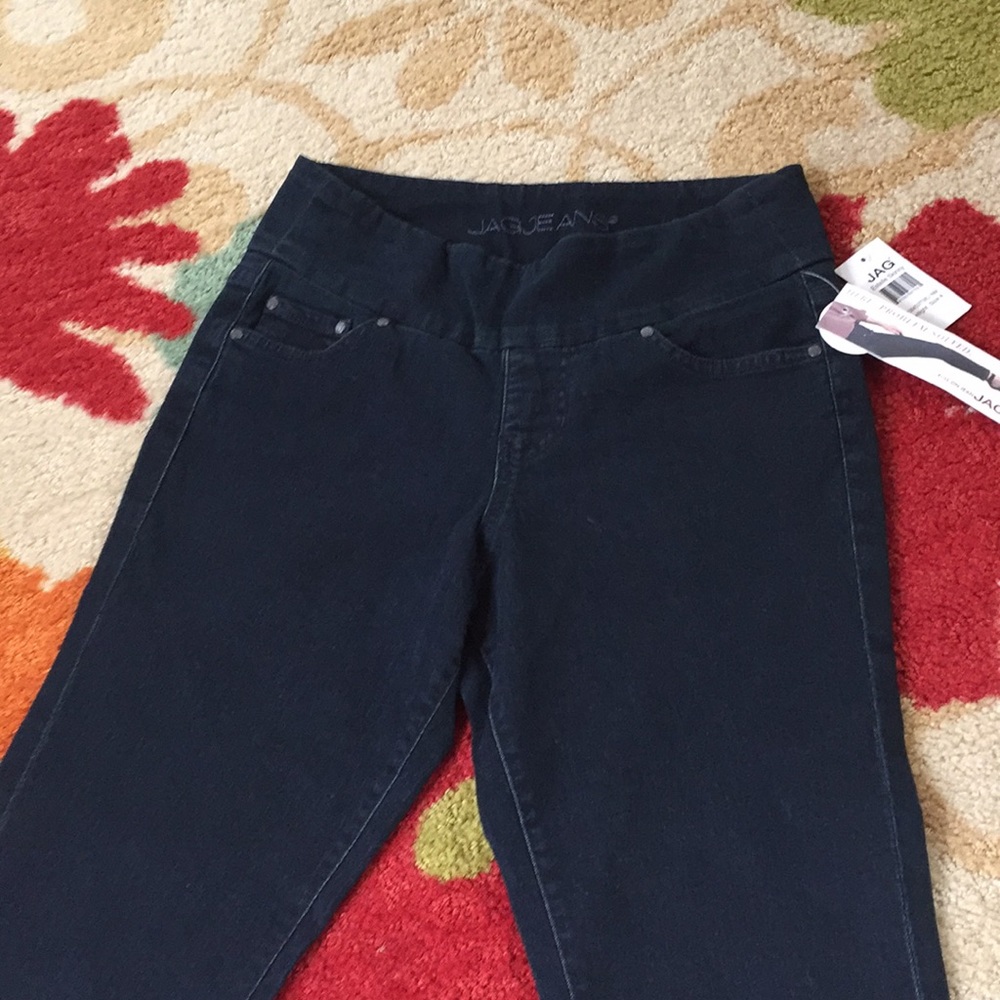 JAG high rise skinny black jeans